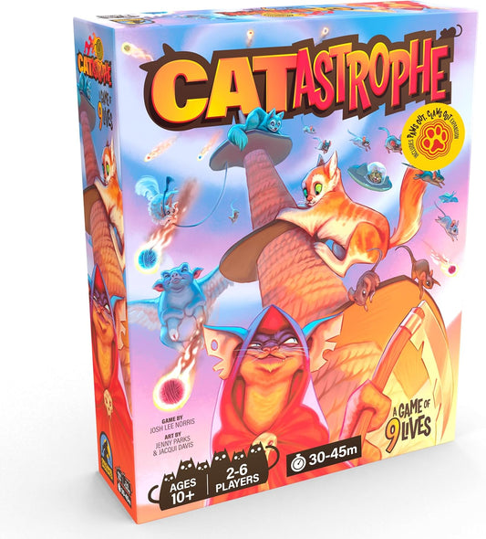 CATastrophe: A Game of 9 Lives with Paws Out Expansion Pack
