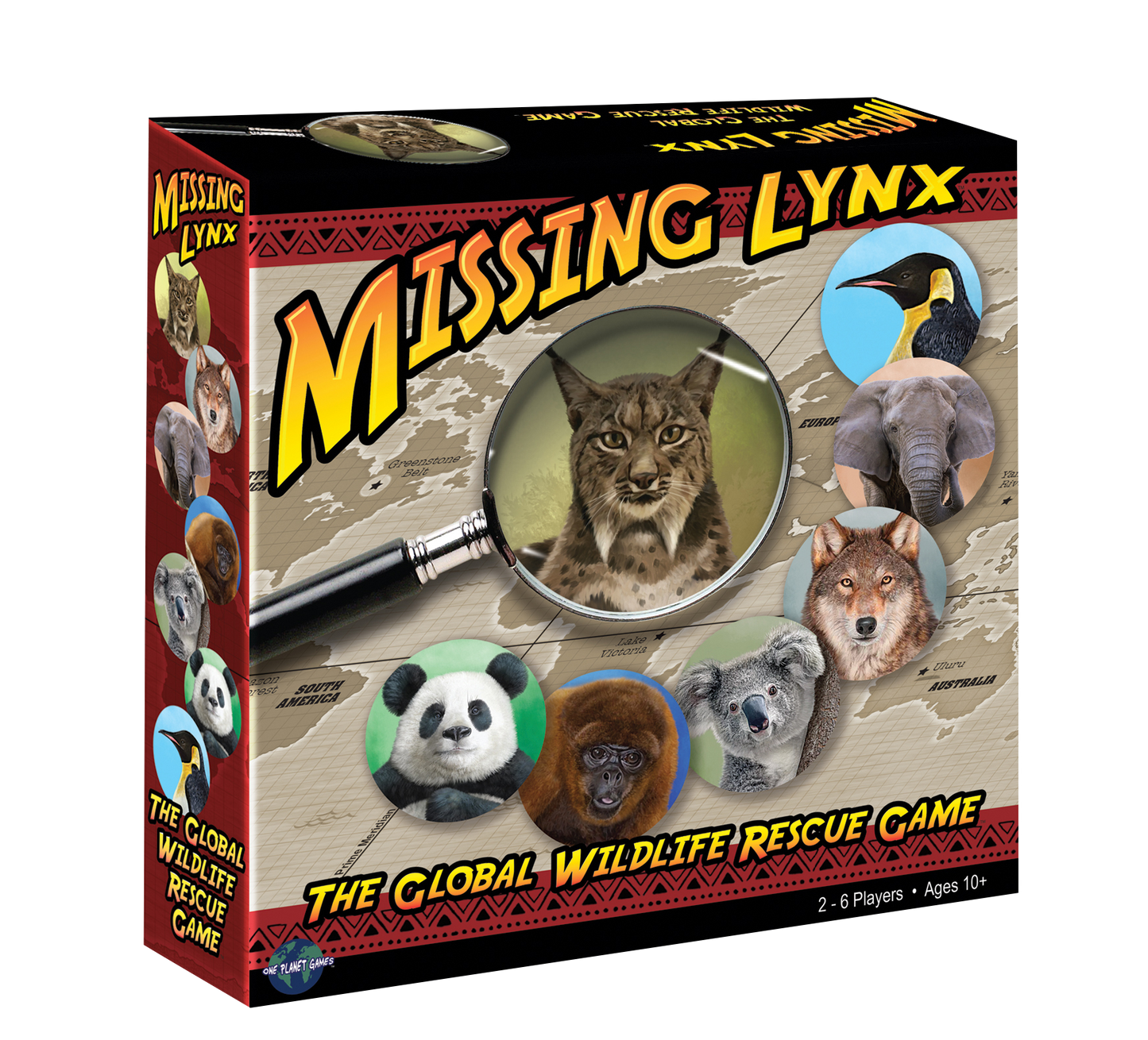 Missing Lynx: The Global Wildlife Rescue Game