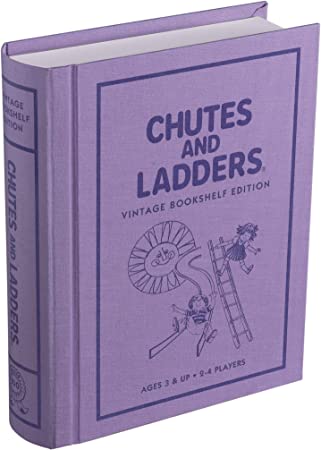 Chutes and Ladders Linen Book Vintage Edition