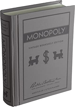 Monopoly Linen Book Vintage Edition