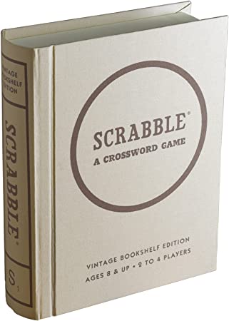 Scrabble Linen Book Vintage Edition