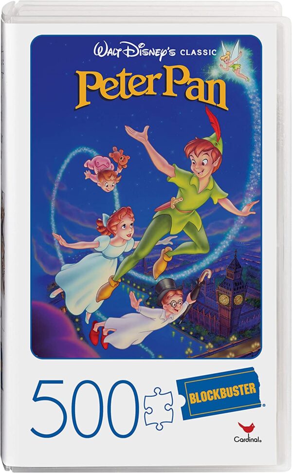 A Five Hundred Puzzle Set in Peter Pan Themed Cover