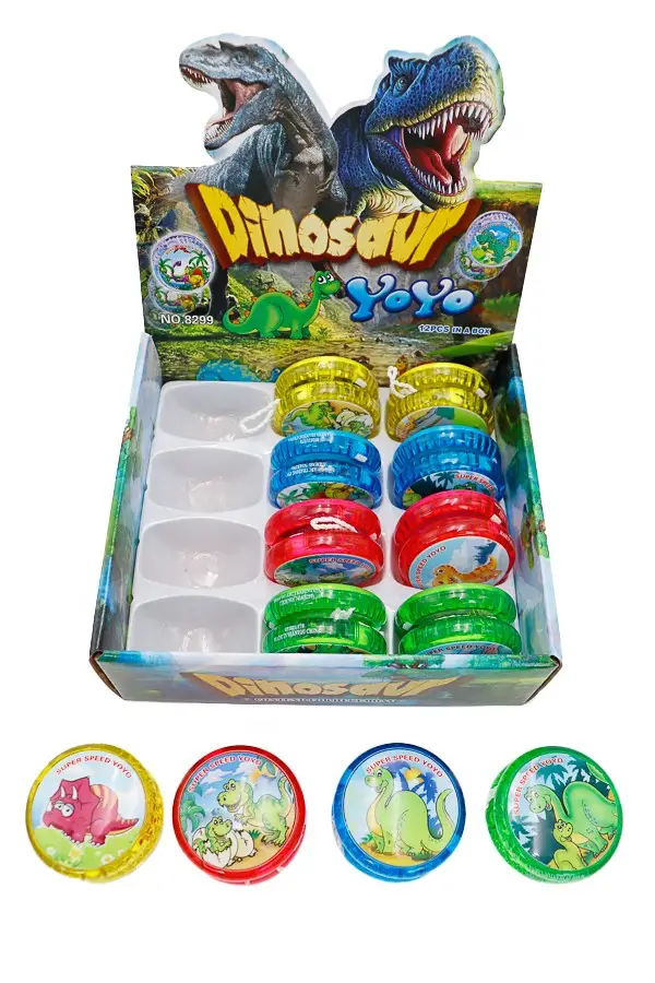 Dinosaurs Print LED Lit-Up Yo-Yo Toy