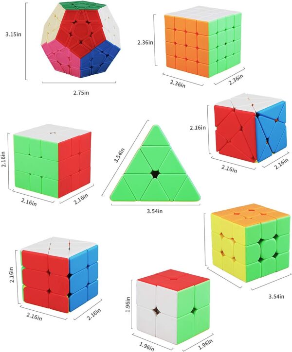 Magic Cube Inside With Different Types