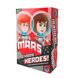 Mars Needs Heroes box with transparent background