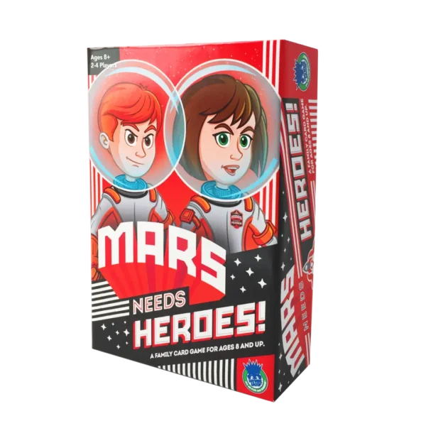 Mars Needs Heroes box with transparent background