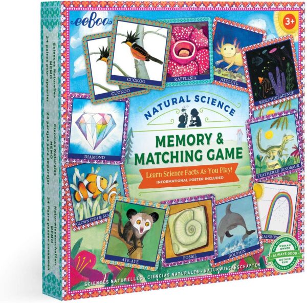 Natural Science Memory and Matching Game