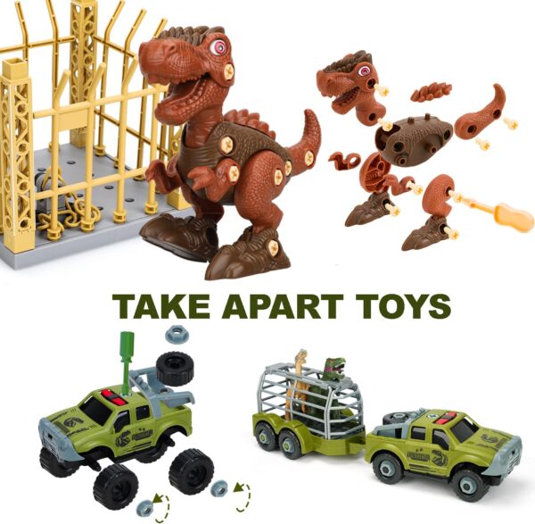 Take Apart Toys Template Image in Color