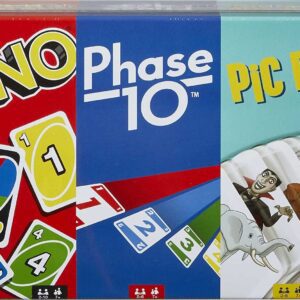 UNO, Phase 10, and Pic Flip Bundle