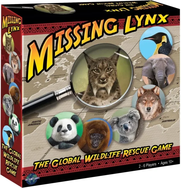 Missing Lynx: The Global Wildlife Rescue Game